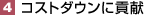 4.コストダウンに貢献