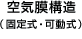 空気膜構造(固定式・可動式)