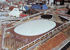 太陽工業 博覧会 パビリオン アメリカ館大屋根製作に秘められた物語